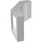 Ekena Millwork 4-in. W x 6-in. D x 10-in. H Merced Architectural Grade PVC Knee Brace BRCP04X06X10MRC - alternate 4